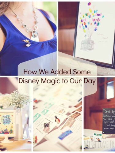 How We Added Disney Magic to Our Wedding Day