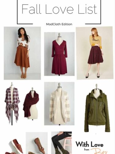 Fall Trends: ModCloth Edition